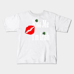 Kiss Me I'm Irish Kids T-Shirt